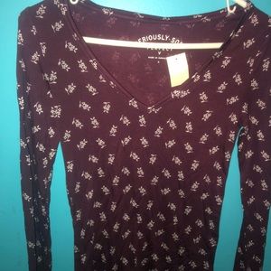 *tag on* Seriously Soft Long sleeved shirt